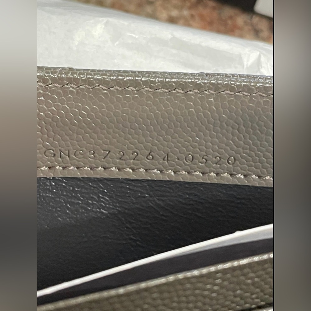 YSL Chevron Wallet - Picture 5 of 8